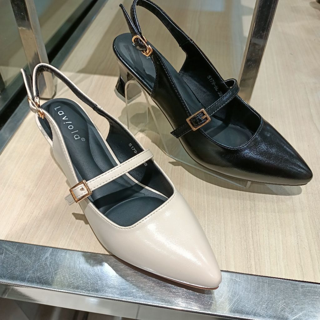 sepatu wanita heels 7cm LAVIOLA original