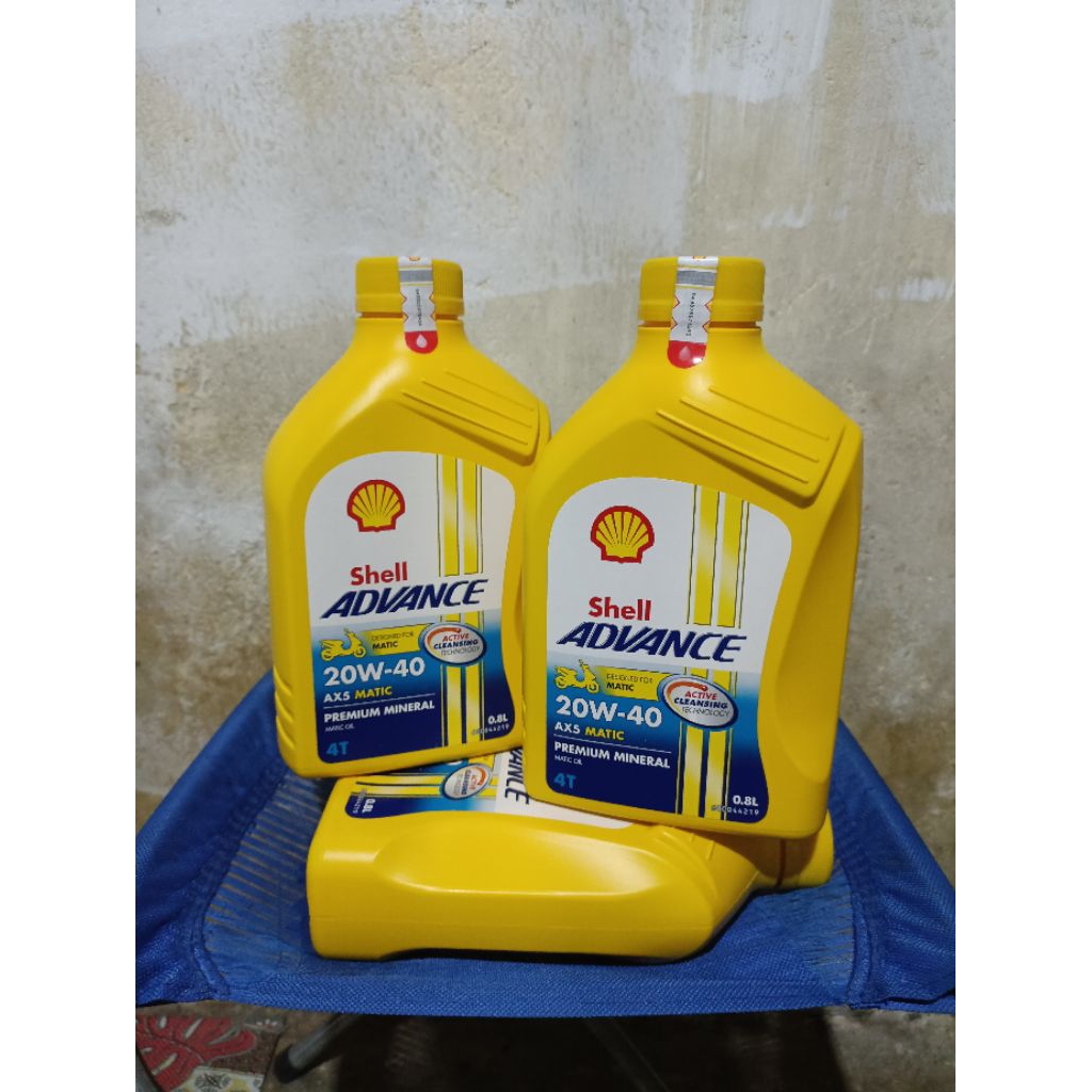 OLI SHELL AX5 0,8  MATIC