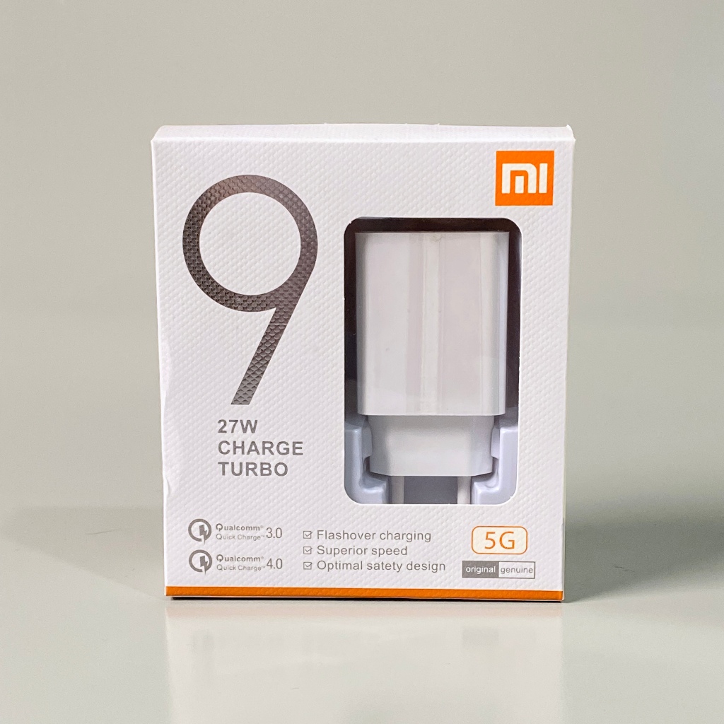 Xiaomi Charger Original Fast Charger 27 watt | 33 watt | 45 watt | 90 watt | 120 watt