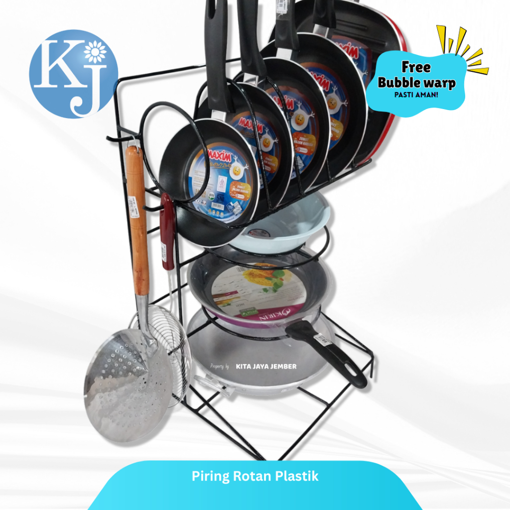 RAK WAJAN SERBAGUNA FULL BESI | RAK TEFLON MULTI FUNGSI