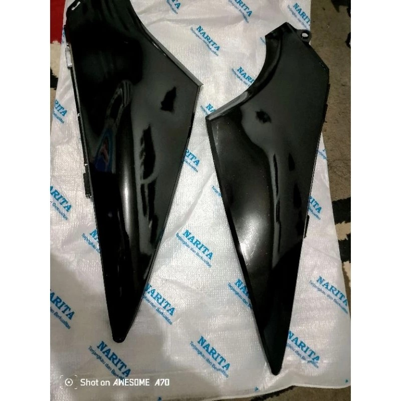 COVER BOX AKI HONDA SUPRA X 125 BATMAN COVER BODY KANAN KIRI HONDA SUPRA X 125 BATMAN BOK AKI BOX AK