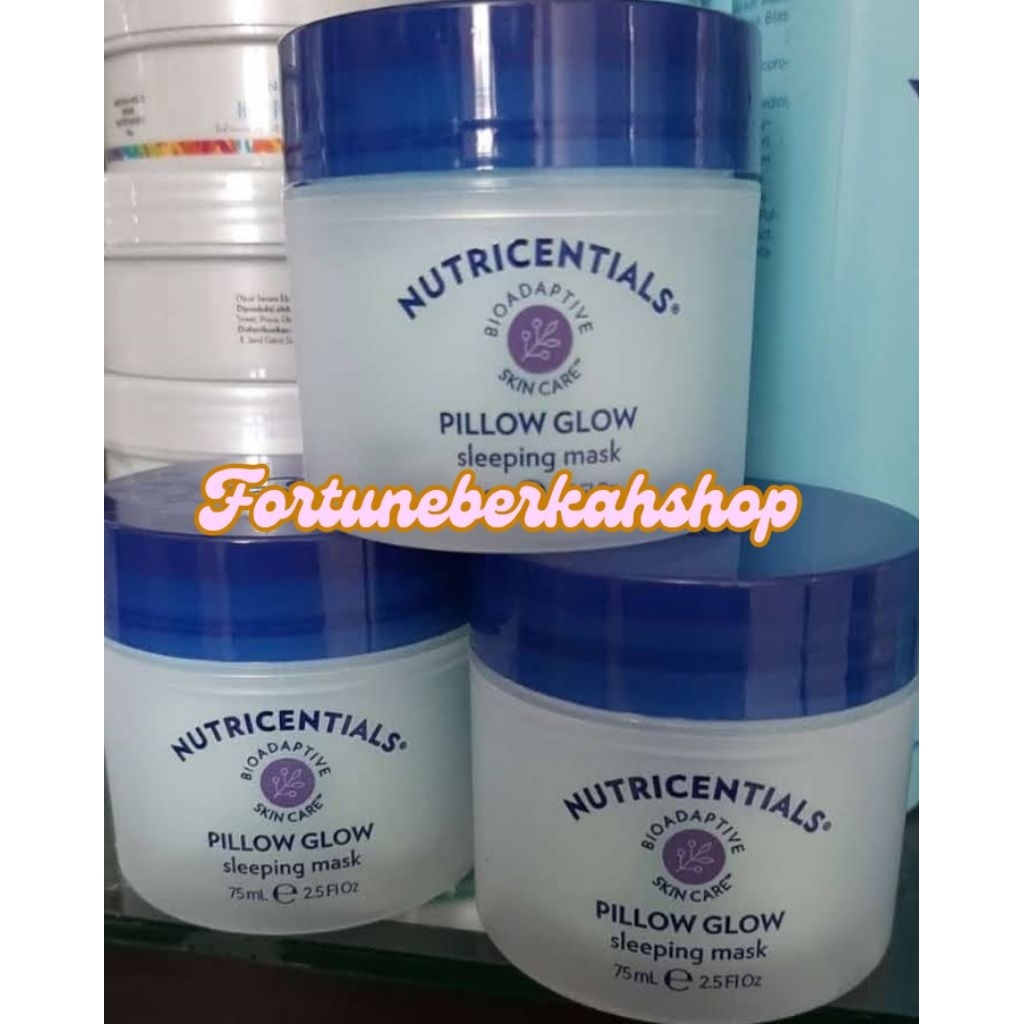 NUTRICENTIALSS Pillow Glow Sleeping Mask Ed 10/2027 Pillow Glow Nu  Skin Masker Nu  Skin