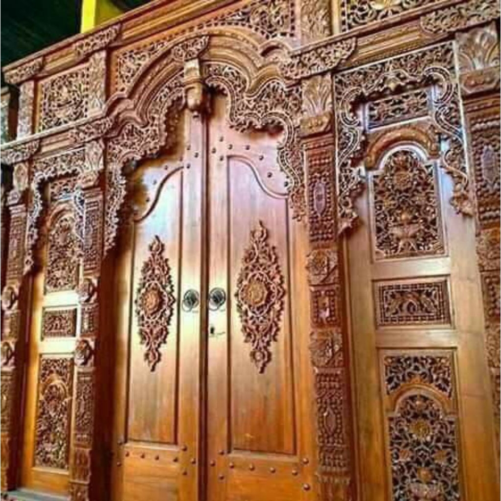 Gebyok ukir jawa / gebyok ukir jepara