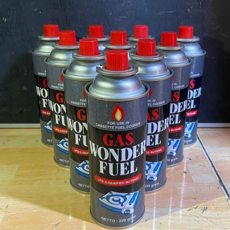 10 Kaleng Gas Portable Kosong