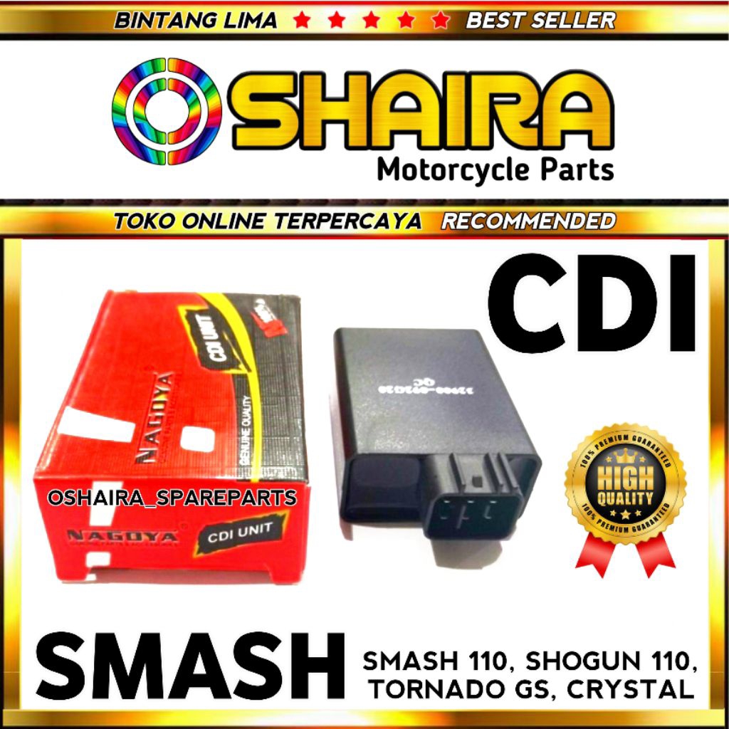 CDI SMASH / CDI SMASH 110 / CDI SHOGUN 110 / CDI TORNADO GS / CDI CRYSTAL