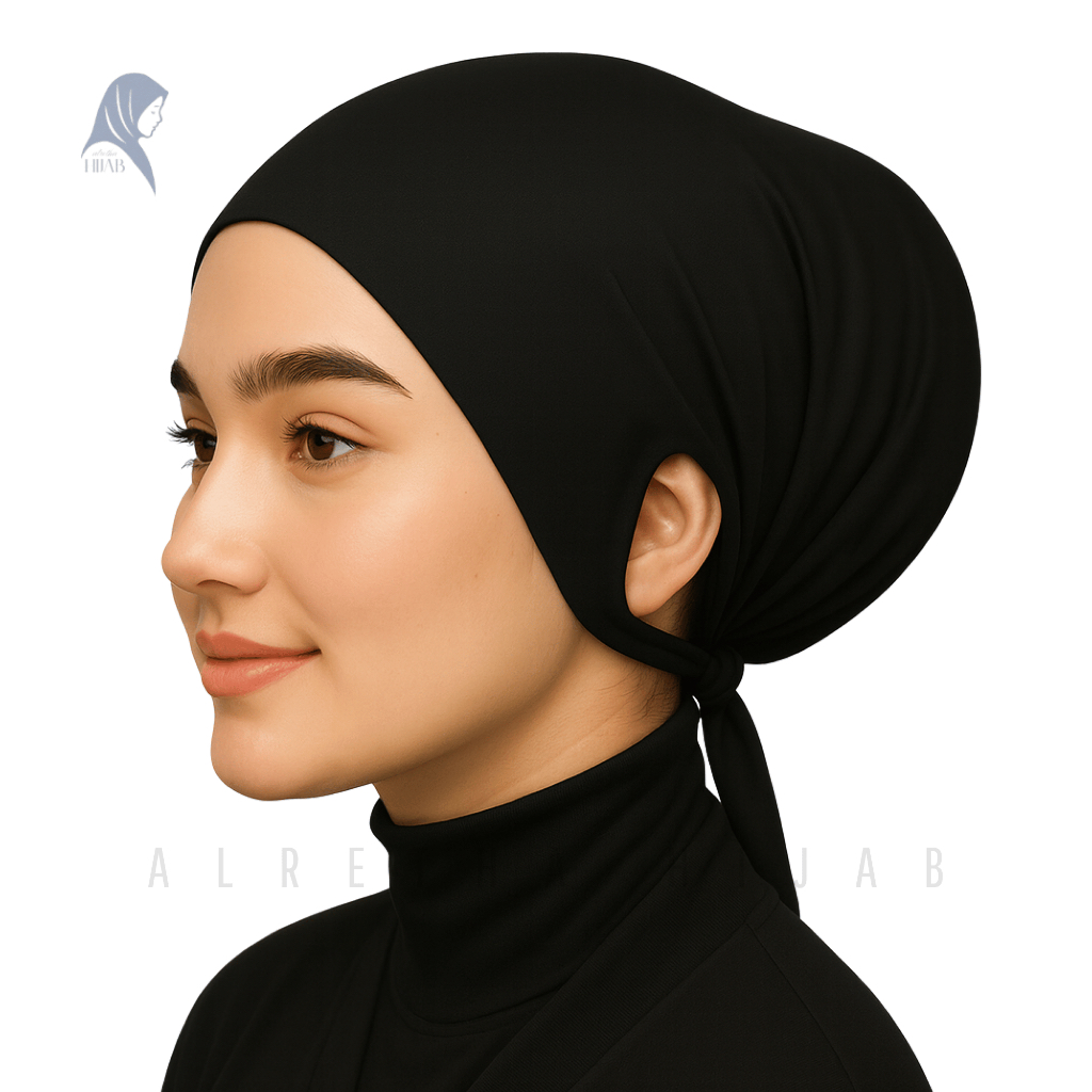 Alretha Hijab - Ciput Polos Telinga Inner Hijab Premium