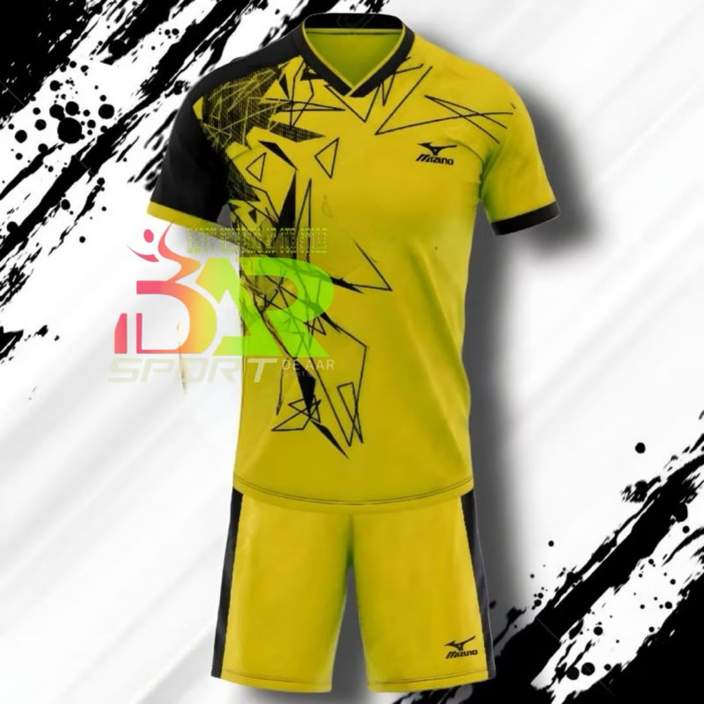 Jersey Futsal Pakaian Oalahraga Pria Dan Wanita Dewasa 1 Set Baju & Celana