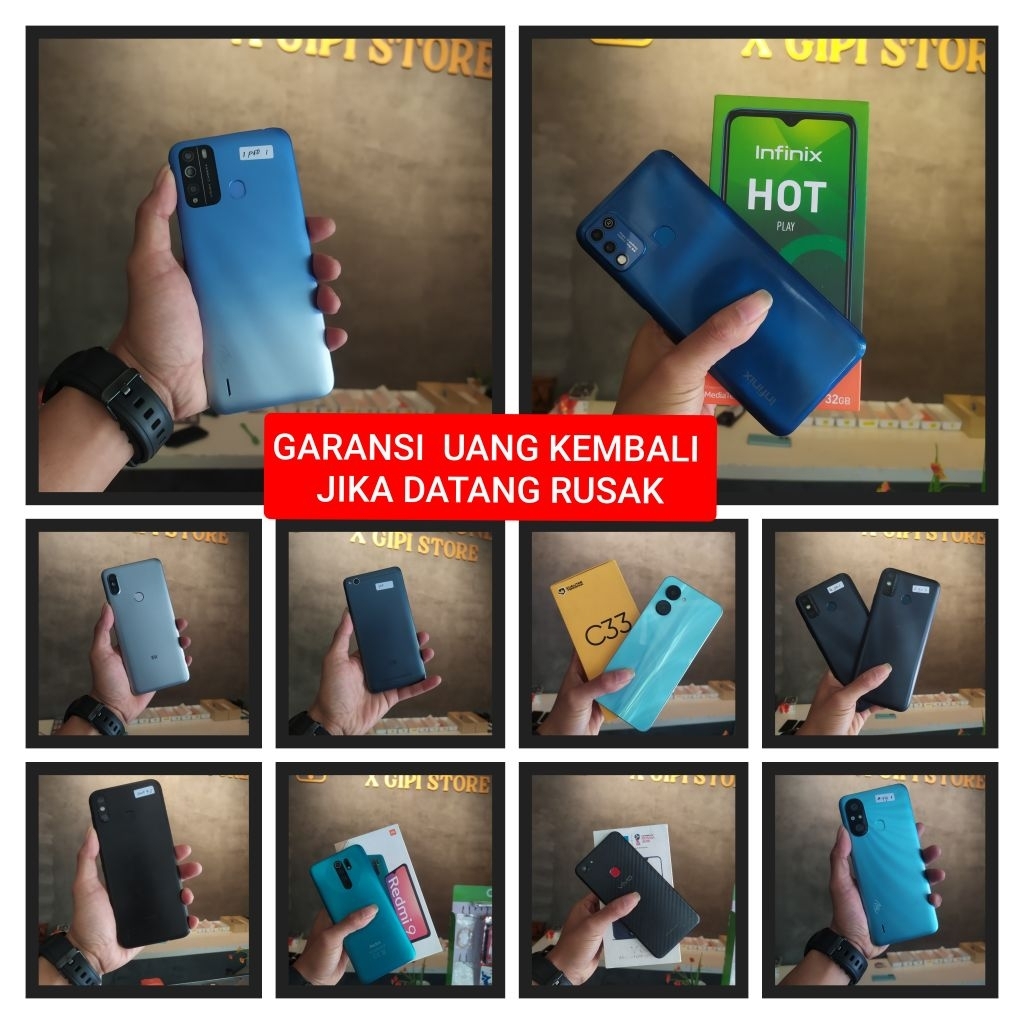 "ANDROID 100 RIBUAN  " HP ANDROID SEKEN HP GAMe SECOND NORMALAN android mulai 200 ribuan hp HP origi