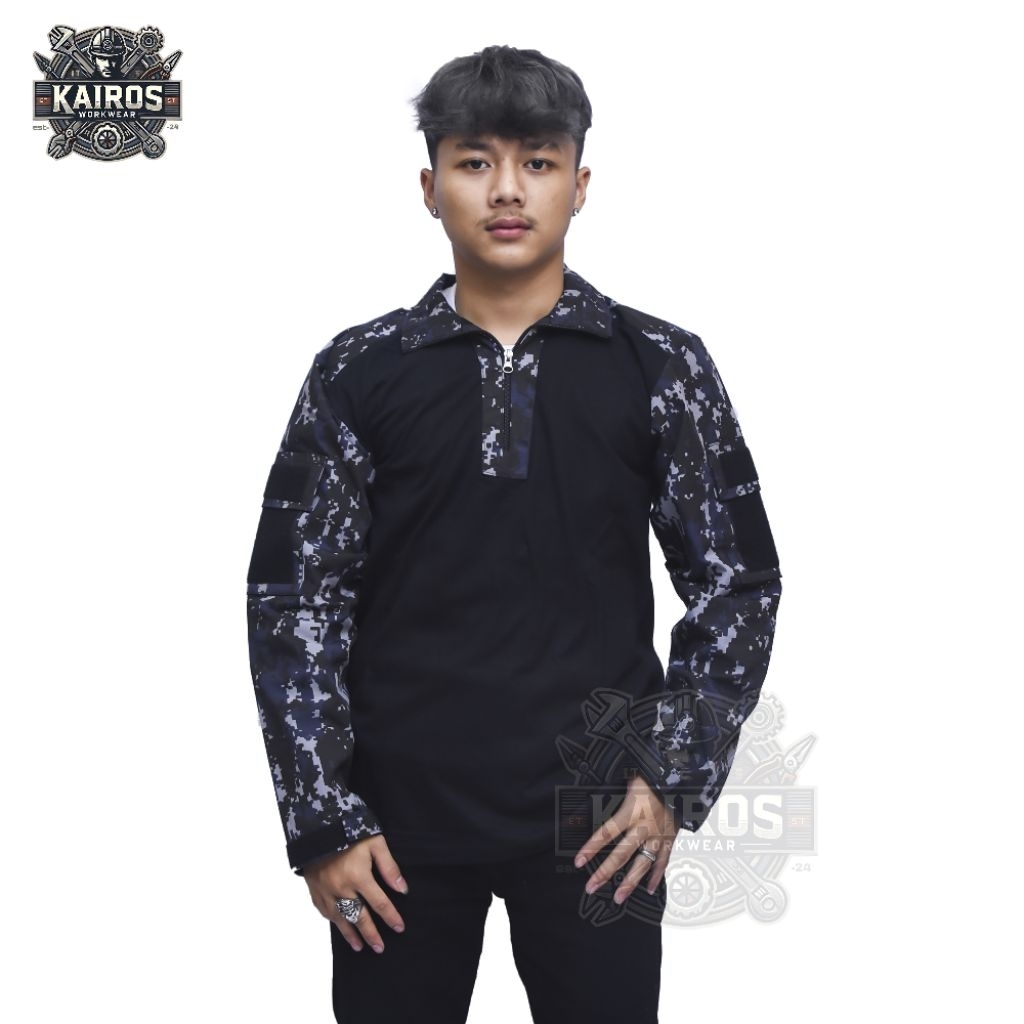 KAIROS - KEMEJA BDU TACTICAL LORENG NAVY SEAL BAJU TEMPUR MILITARY