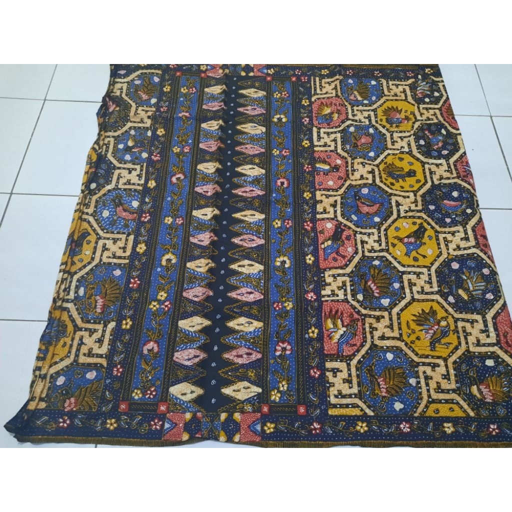 Batik kain sarung katun full tulis motif angkin ayam bktn33033 uk 2mx1m