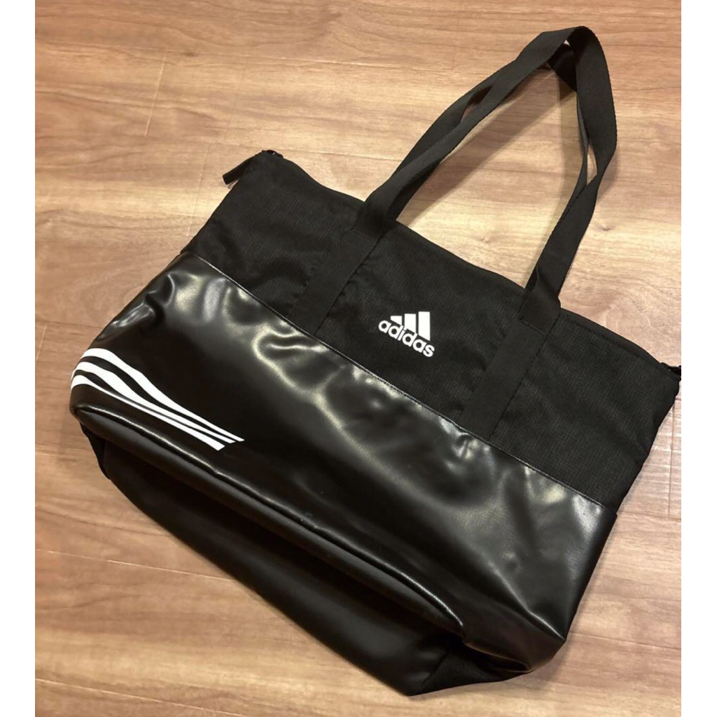 adidas 3 Stripes Training Tote Bag - Black [Used]