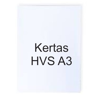 Kertas HVS A3 70gsm/ HVS A3 80gsm / HVS A3 100 gsm  isi 100lbar