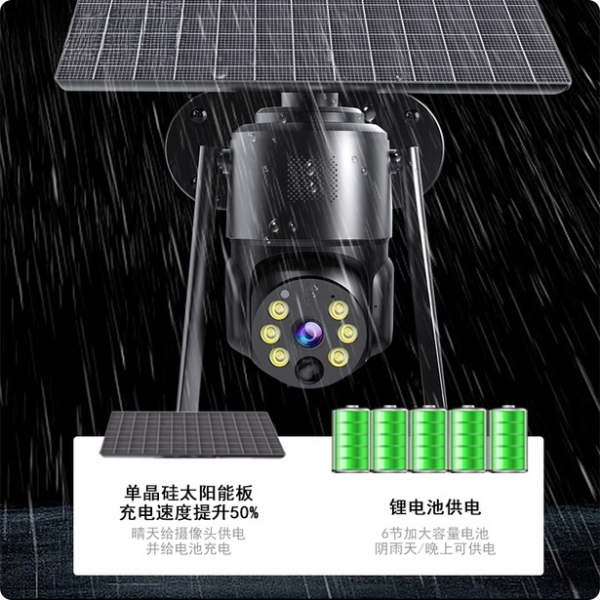 Kamera pengintai night vision cahaya bintang penuh warna jarak jauh