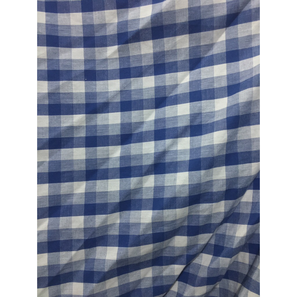 Harga (0.5) - BAHAN KAIN KATUN - KAIN KATUN KEMEJA - KAIN KATUN JEPANG - KATUN MOTIF KOTAK - KATUN I