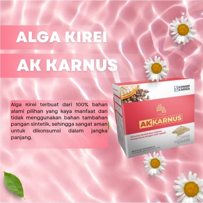 Alga Kirei Kolagen Nutrisi Minuman Kolagen Halal Alga Kirei BPOM Original