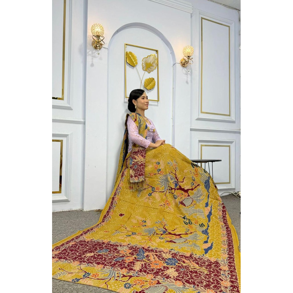 KAMEN ATBM SUTRA PARIS ORIGINAL GRADE A  SET SELENDANG