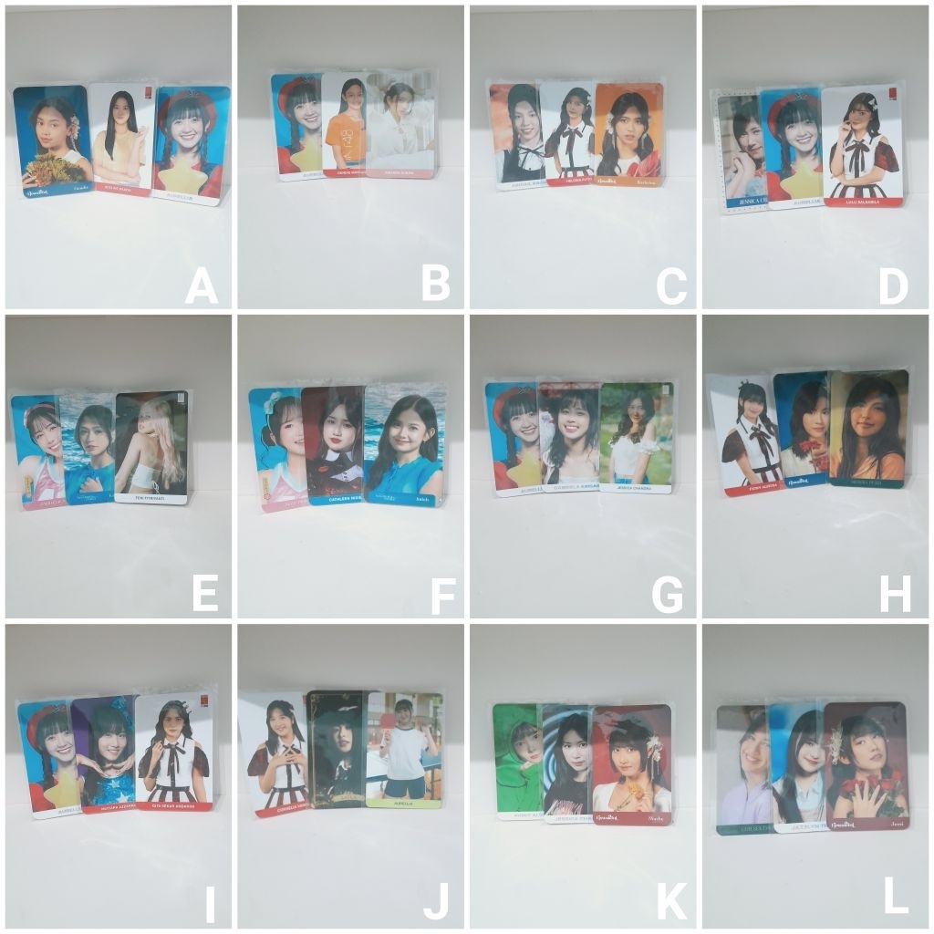 PHOTOCARD JKT48 PERPAKET ISI 3 OFFICIAL