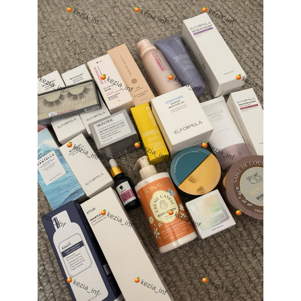 (Skincare/Makeup) ANUA SKIN1004 ELFORMULA ELSHESKIN AVOSKIN DEARKLAIRS FACETOLOGY LUXCRIME CLINIQUE 