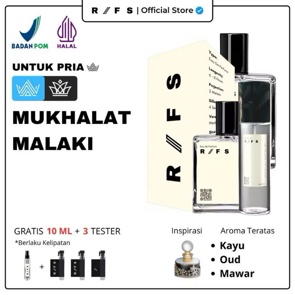 RIFS - Mukhalat Malaki EDP Extrait de Parfum Dupe