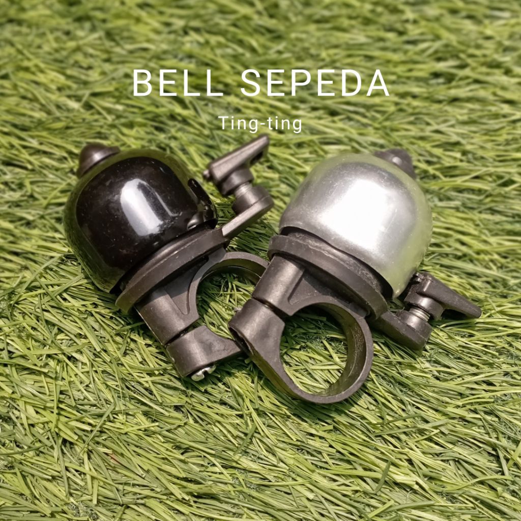 Bel sepeda genio bell sepeda ting ting nyaring cocok untuk mtb sepeda lipat bel sepeda gunung