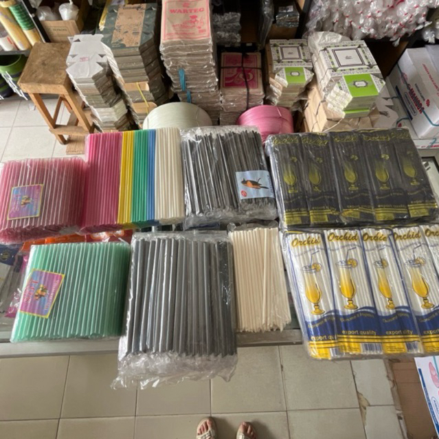 Sedotan Plastik / Sedotan Boba / Sedotan Kertas