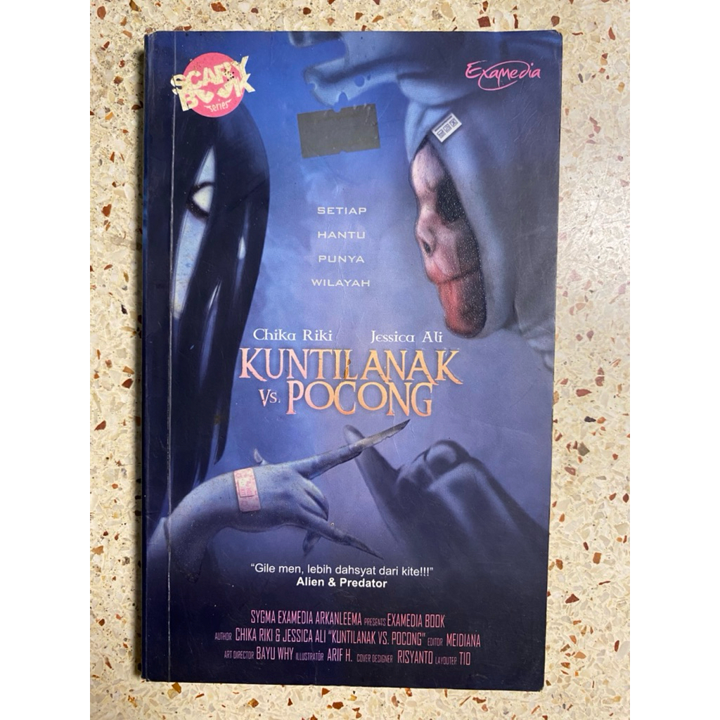 NOVEL KUNTILANAK VS POCONG