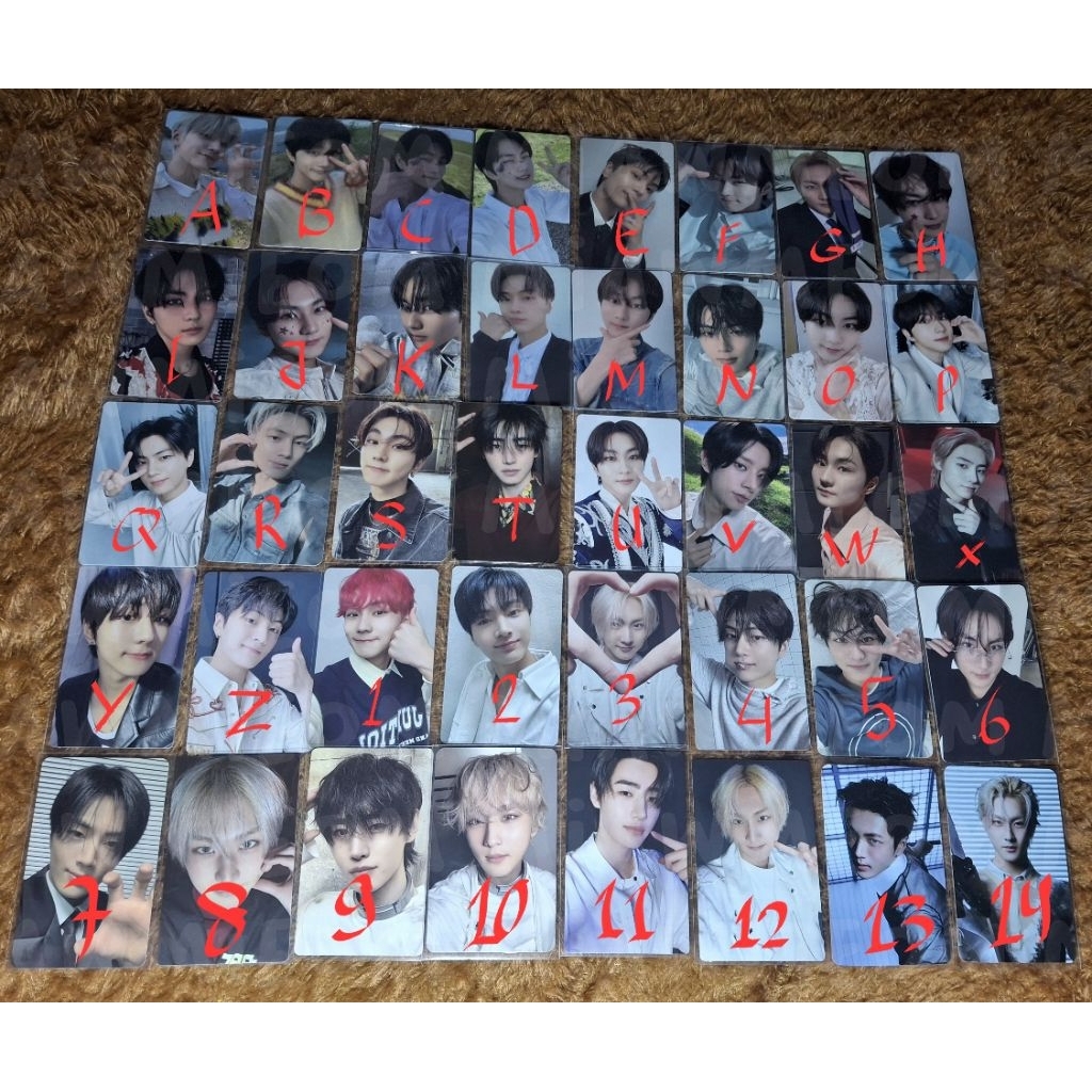 WTS WANT TO SELL JUAL PHOTOCARD ENHYPEN HEESEUNG JAY JAKE SUNGHOON SUNOO JUNGWON NI-KI DAYDREAM ROMA