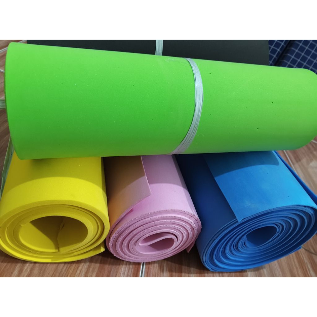 BUSA ATI KETEBALAN 5 MM UKURAN 30 CM X 200 SPON EVA BUSA SPON LEMBARAN EVA