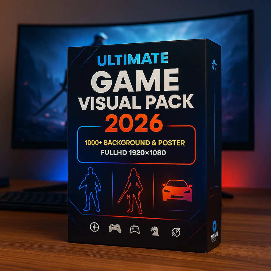 Ultimate Game Visual Pack 2026 – 1000+ Background & Poster FullHD
