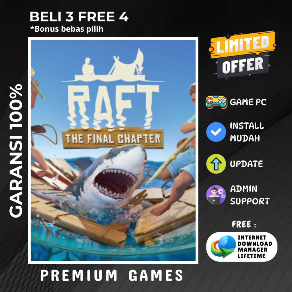 Raft | Game PC | Game Laptop | Game Komputer