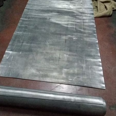 timah hitam lembaran / timah PB tebal 2mm 1m x 1m