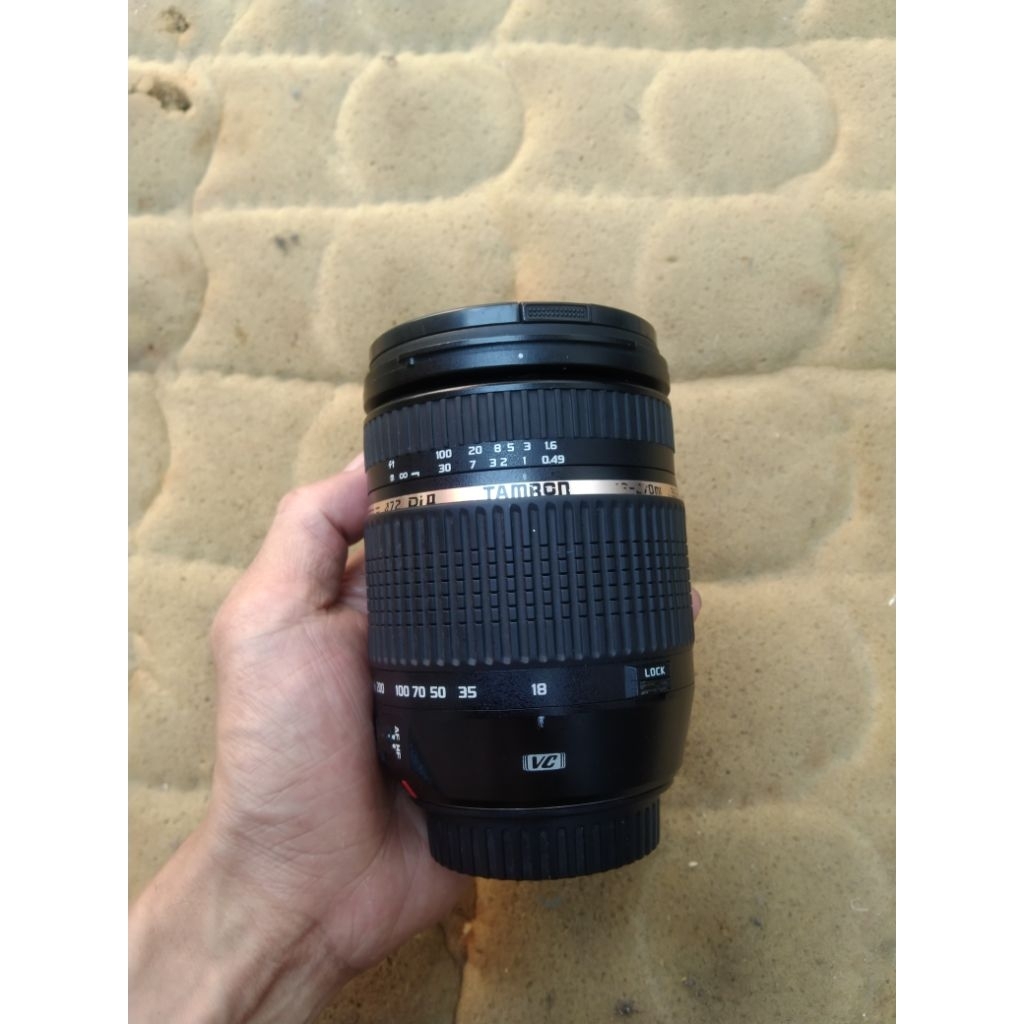 Lensa tamron 18 270mm VC for canon