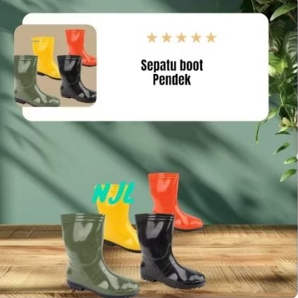 Sepatu boot pendek