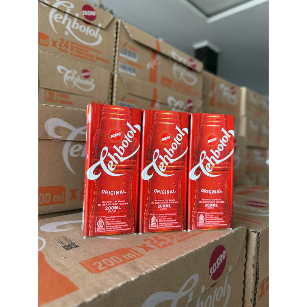 Teh Botol Sosro 200ML 1dus isi 24kotak