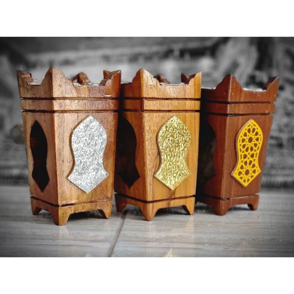 Wadah Tempat Bakar Gaharu Kayu (Mabkhara)