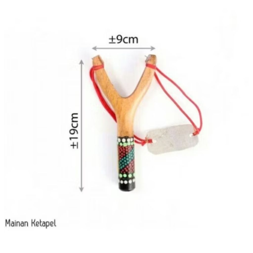 MAINAN ANAK KETAPEL MENANGKAP BURUNG DAN IKAN BAHAN KAYU