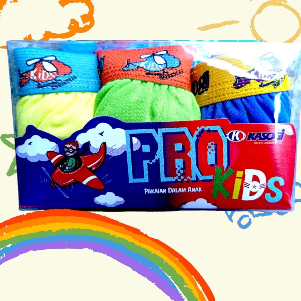 Kasogi kids celana dalam anak laki laki,size M-XXL