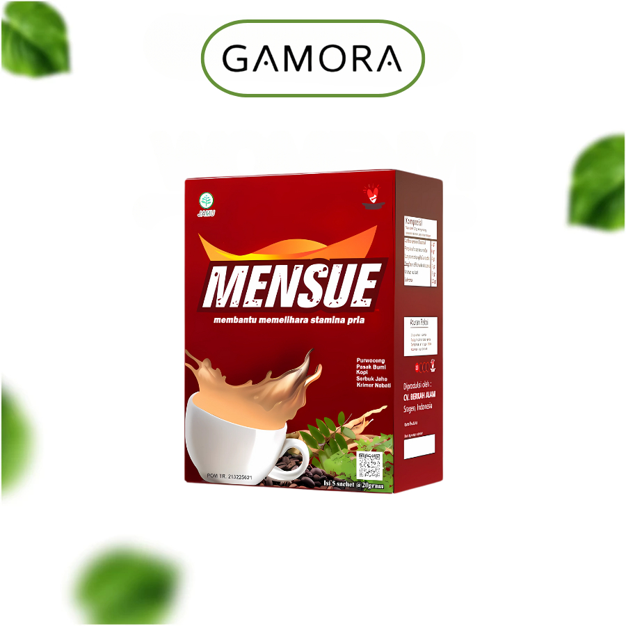 Mensue - Minuman Herbal Alami Atasi Lemah Syahwat & Ejakulasi Dini Tingkatkan Gairah Seksual Pria