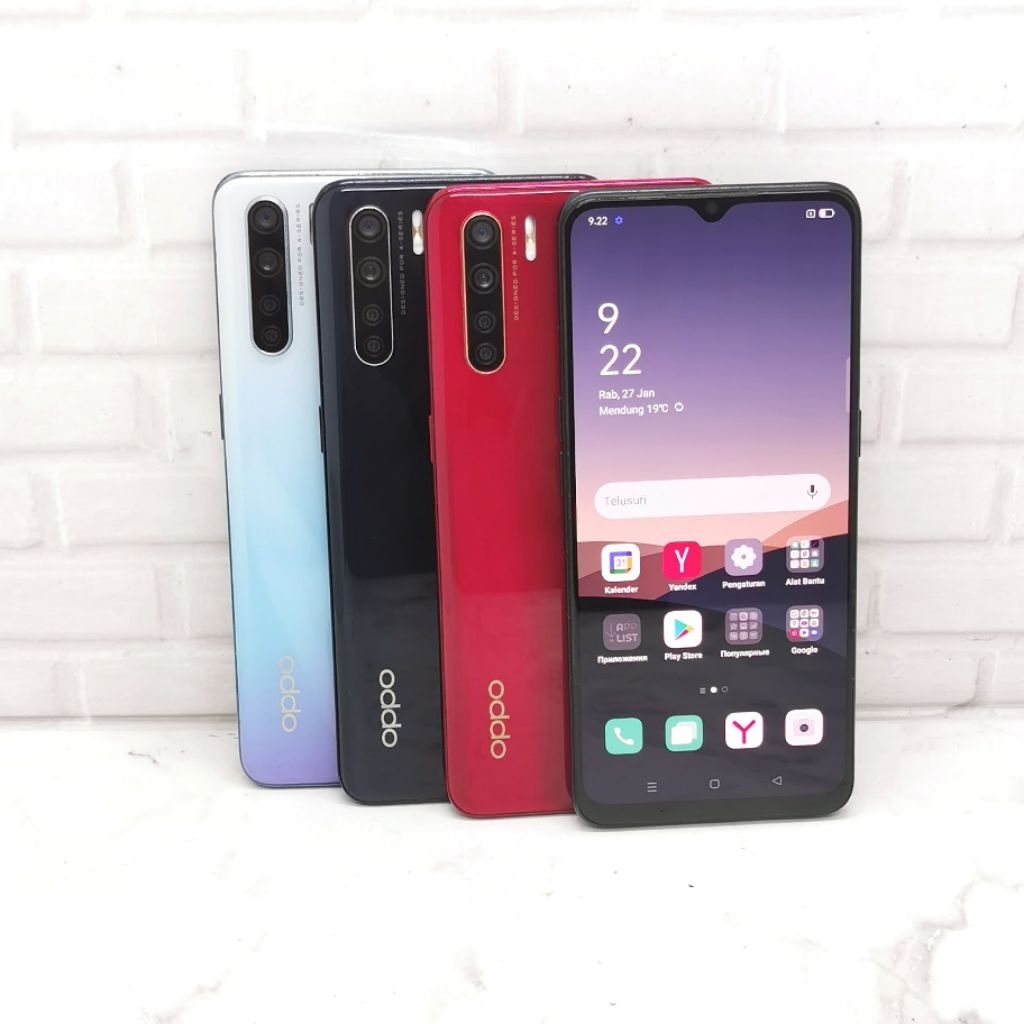 Oppo A91 Bergaransi - RAM 8/128 - Hp Second Original Murah