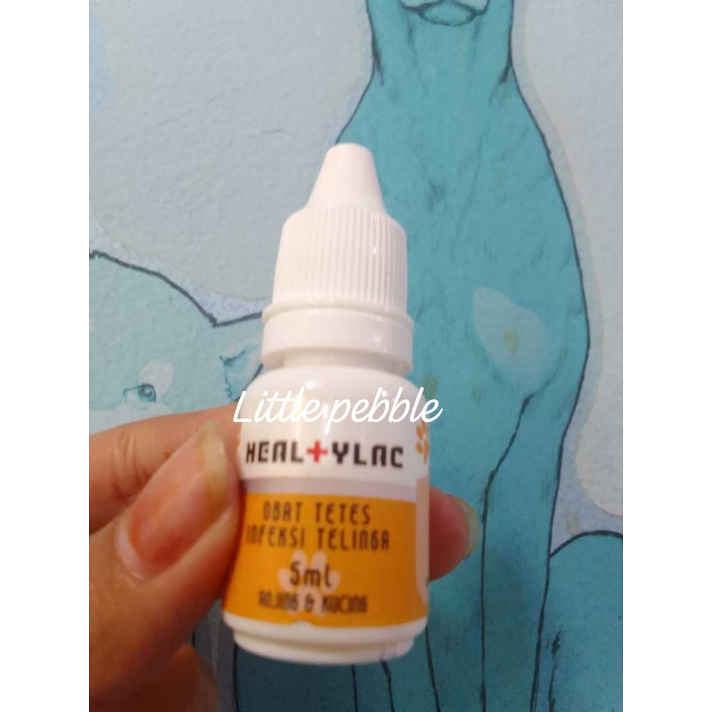 Heal+ylac Obat Tetes Infeksi Telinga Untuk Anjing & Kucing 5 ml ( mengatasi infeksi luka telinga dal