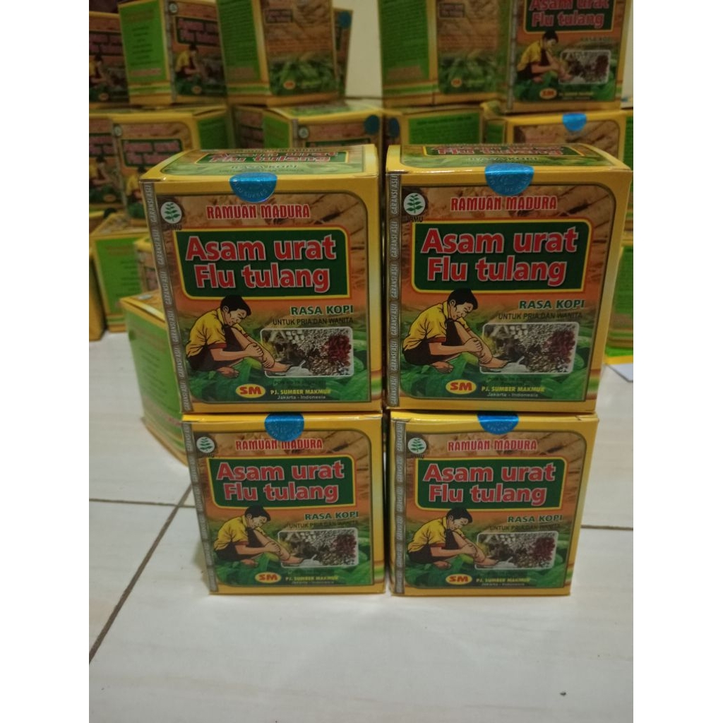 Asam Urat Flu Tulang Rasa Kopi Ori