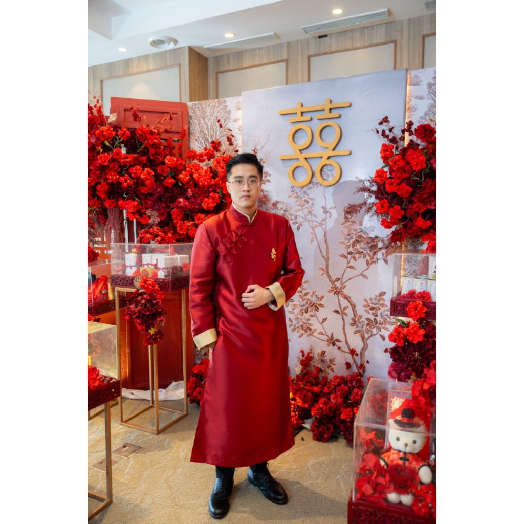 JUBAH CHANGSAN MERY NIEE CHEONGSAM PRIA BAJU SANGJIT CHINESE WEDDING