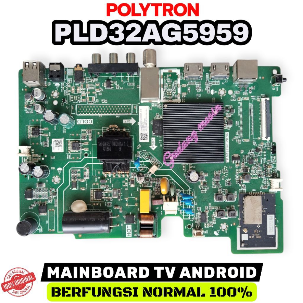 MB TV POLYTRON PLD32AG5959 / MAINBOARD TV POLYTRON PLD32AG5959 / MESIN TV POLYTRON PLD32AG5959 / MOD