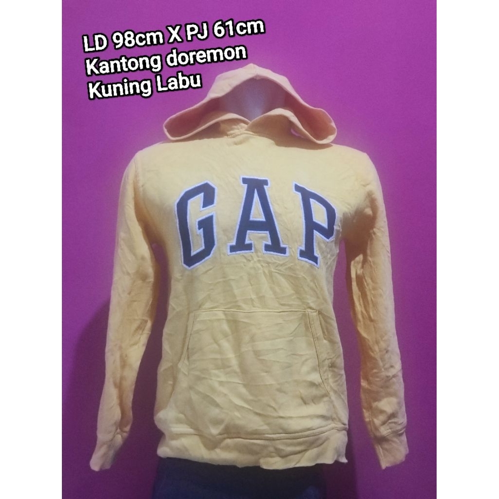 Hoodie GAP BIG LOGO Cowok preloved