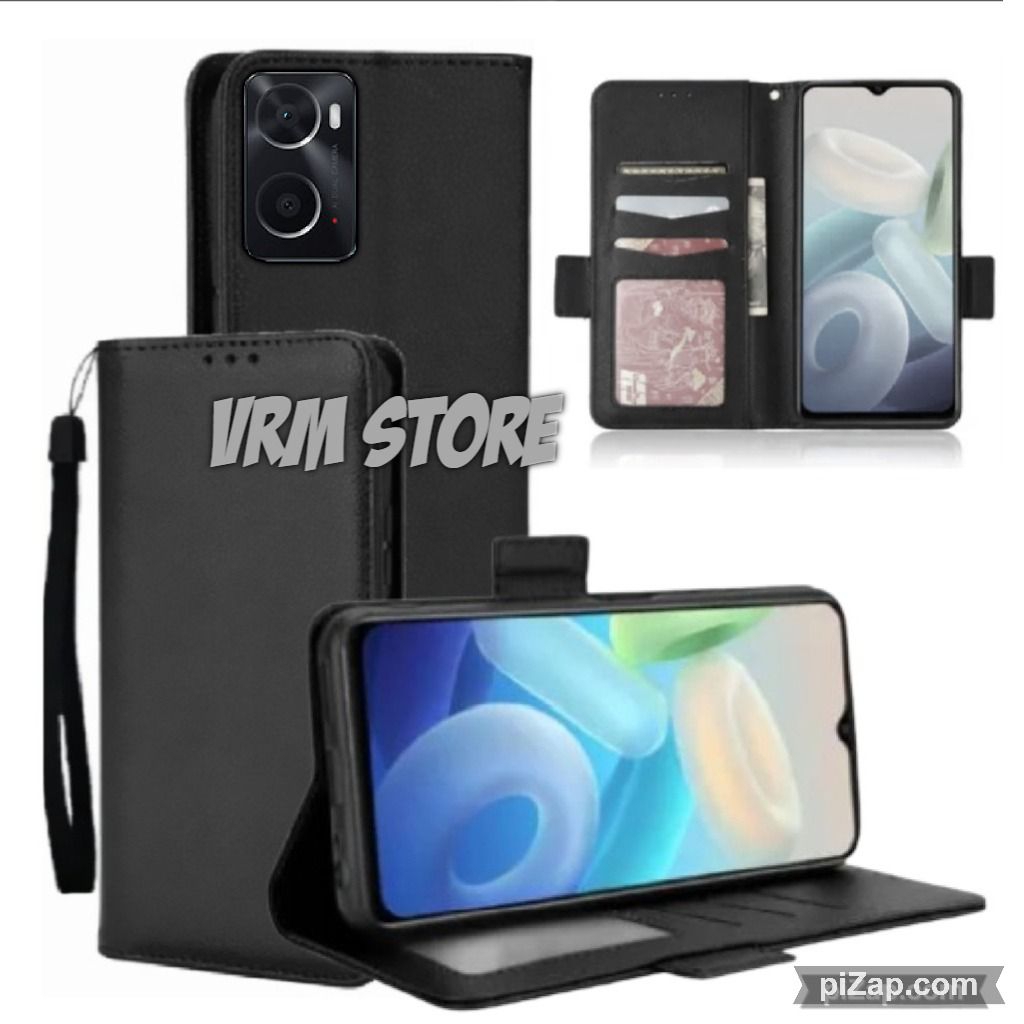 Case Dompet Hp Oppo A76 Case Dompet Casing Hp Flip Kulit Case Wallet Leather Cover