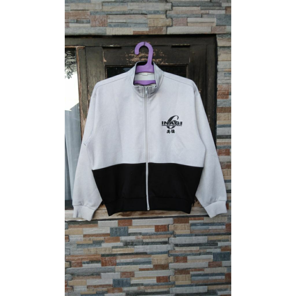 Tracktop vintage boxy colorblock