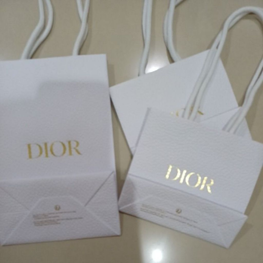 Dior paper bag