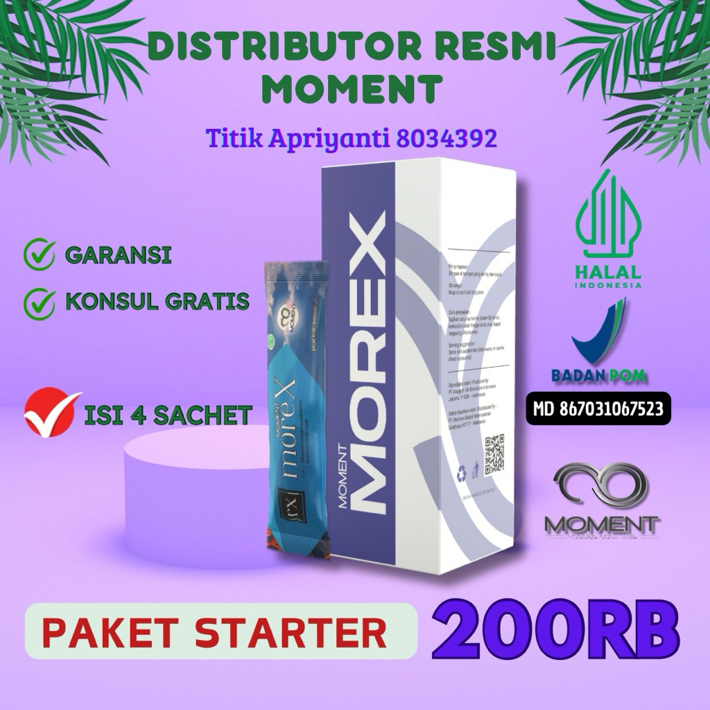 PROMO MOREX obat kuat vitamin stamina vitalitas pria dewasa herbal