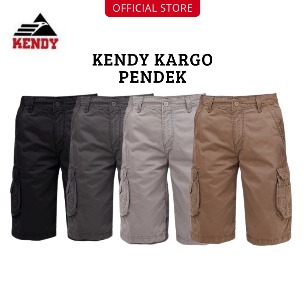 KENDY KARGO PENDEK Celana Kargo Cargo Pendek Kendy Cowok Laki-Laki Pria Bahan Premium Lengkap Ukuran