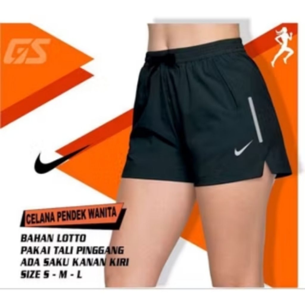 Preloved Celana Wanita Pendek Wanita Voli Badminton Running Gym Workout Zumba Senam Yoga Lari